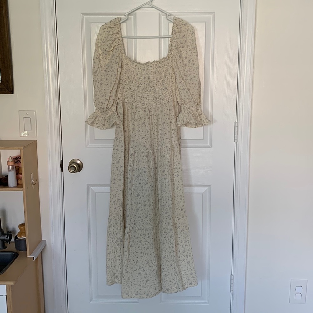 Nothing Fits But Floral Gauze Kiko dress.